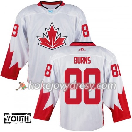 Dětské Hokejový Dres Kanada Brent Burns 88 Světový pohár v ledním hokeji 2016 Bílá